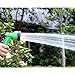 izery Garden Hose, Flexible Expandable Expanding Collapsible Garden & Lawn Water Hose with Free 7-Way Spray Nozzle for Car Wash Cleaning Watering Lawn Garden Plants (Green) (25ft)