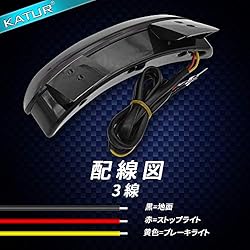 KATUR Smoke Chopped Fender Edge Motorcycle 8 LED