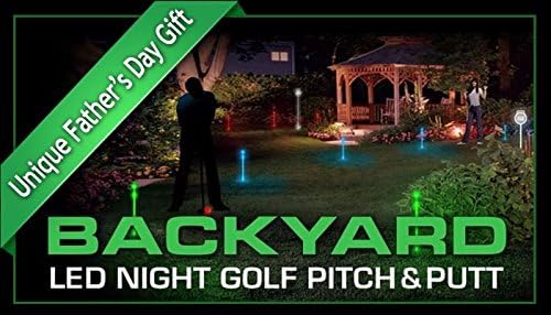 Night Sports Usa Backyard Led Night Golf Pitch And Putt Set Amazon Ae