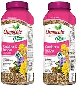 Osmocote 274250 Smart-Release Plant Food Plus Outdoor & Indoor, 2 LB(Pack of 2)