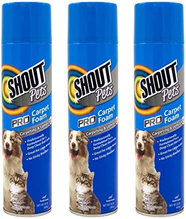 Shout for Pets Odor and Urine Eliminator - Effective Way to Remove Puppy & Dog Odors and Stains from Carpets & Rugs - Stain & Odor Eliminator - Shout Pet Urine Destroyer, Shout Stain Remover for Pets