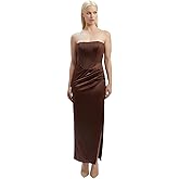 BARDOT Everlasting Satin Midi Dress