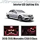 XtremeVision Mercedes E350 E550 E63 AMG E Class Sedan 2010-2015 (7 Pieces) Blue Premium Interior LED Kit Package + Installation Tool Tool