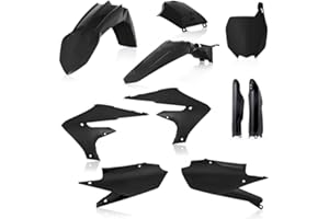 Acerbis Full Plastic Kit – Compatible with Yamaha YZ250F (19-23), YZ250FX (21-24), YZ450F (18-22), YZ450FX (19-23) – black