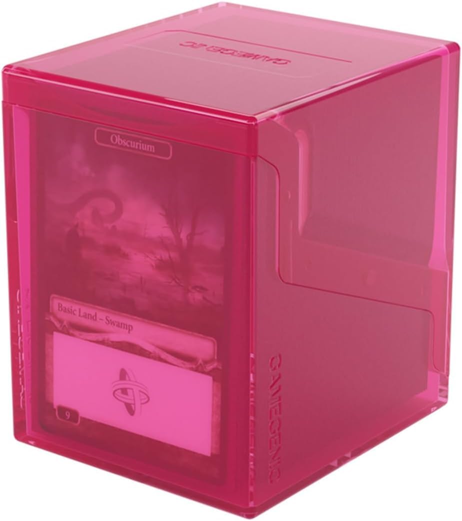 Gamegenic | Bastion 100+ XL: Pink | Deck Box | Trading Card Accessory