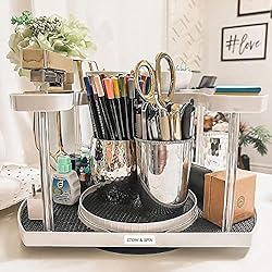 Spice Rack Organizer for Cabinet 2 Tier Lazy Susan