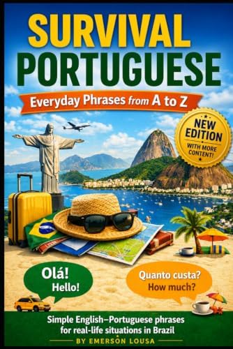 ルーマニア語/英語2種言語対応小説10冊セット Brazilian Portuguese Survival Phrasebook For Gringos: It's Not