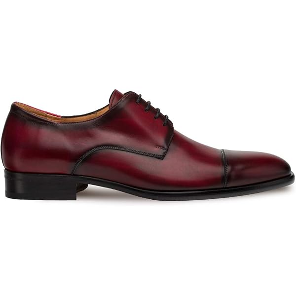 Mezlan Milani Burgundy Deerskin & Calfskin Loafers Handmade Mezlan Milani Calfskin/Deerskin Burgundy - Sherman Brothers Inc main image 4