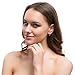 Jstyle Jewelry 3-4 Pairs Women's Cute Small Hoop Earrings Stainless Steel