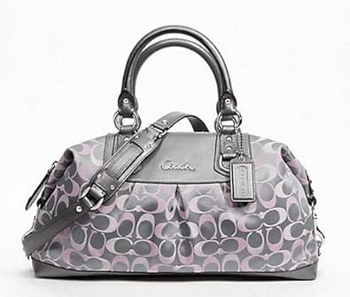 coach ashley signature satchel