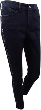 tommy hilfiger black jeans womens