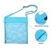 Cooque Beach Mesh Tote Bag Sea Shell Sand Toy Bags for Adults Teens Kids 4 Pack
