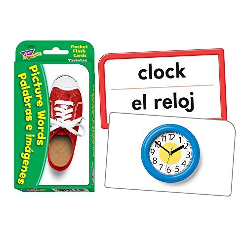 Picture Words Palabras e imgenes Pocket Flash Cards