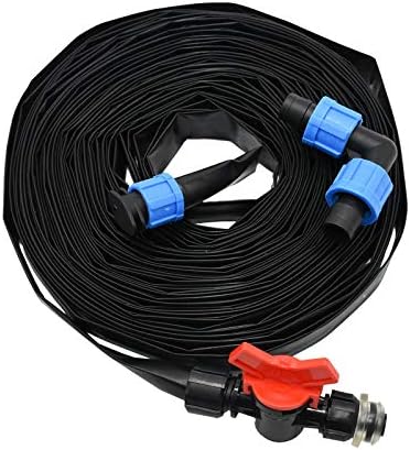 PETSWI drip Tape for Irrigation System 16mm Drip Irrigation Tape Watering System 0.2mm Wall Thickness Spacing 150mm