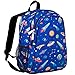 Wildkin Kids 15 Inch Specialty Backpack for Boys and Girls, Perfect Size for Preschool, Kindergarten and Elementary School, 600-Denier Polyester Fabric Backpacks, Olive Kids (Out of this World)