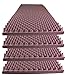 Burgundy Acoustic Foam Egg Crate Panel Studio Foam Wall Panel 48