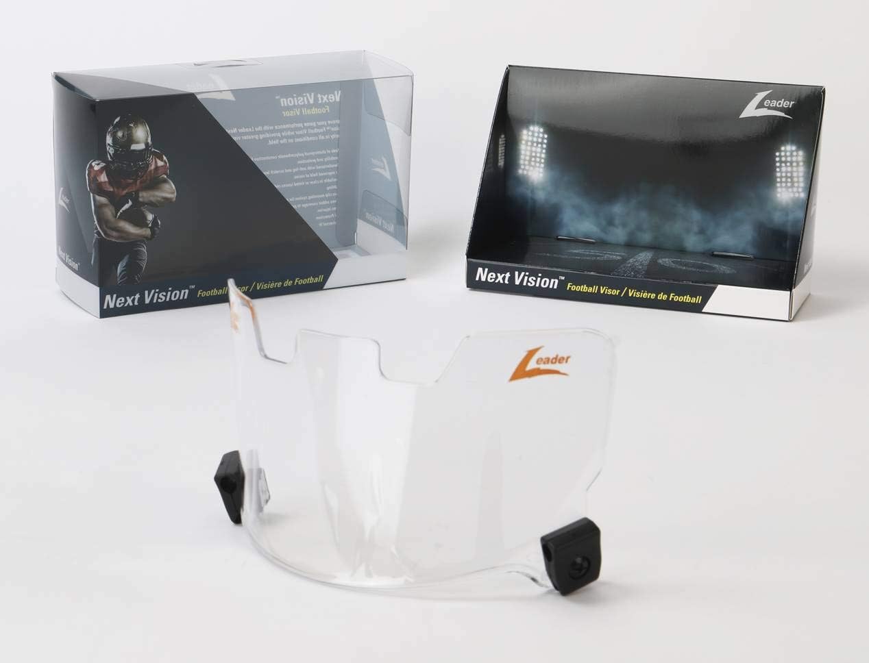 Leader Next Vision Football Shield - Clear