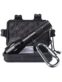 Tactical Portable LED Flashlight 1000 Lumens with 5 Modes