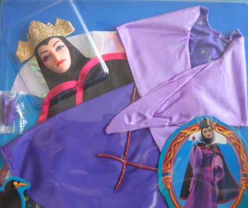 Snow White The Queen Mask & Costume Playset Fits Most Barbie Fashion Dolls (1992)