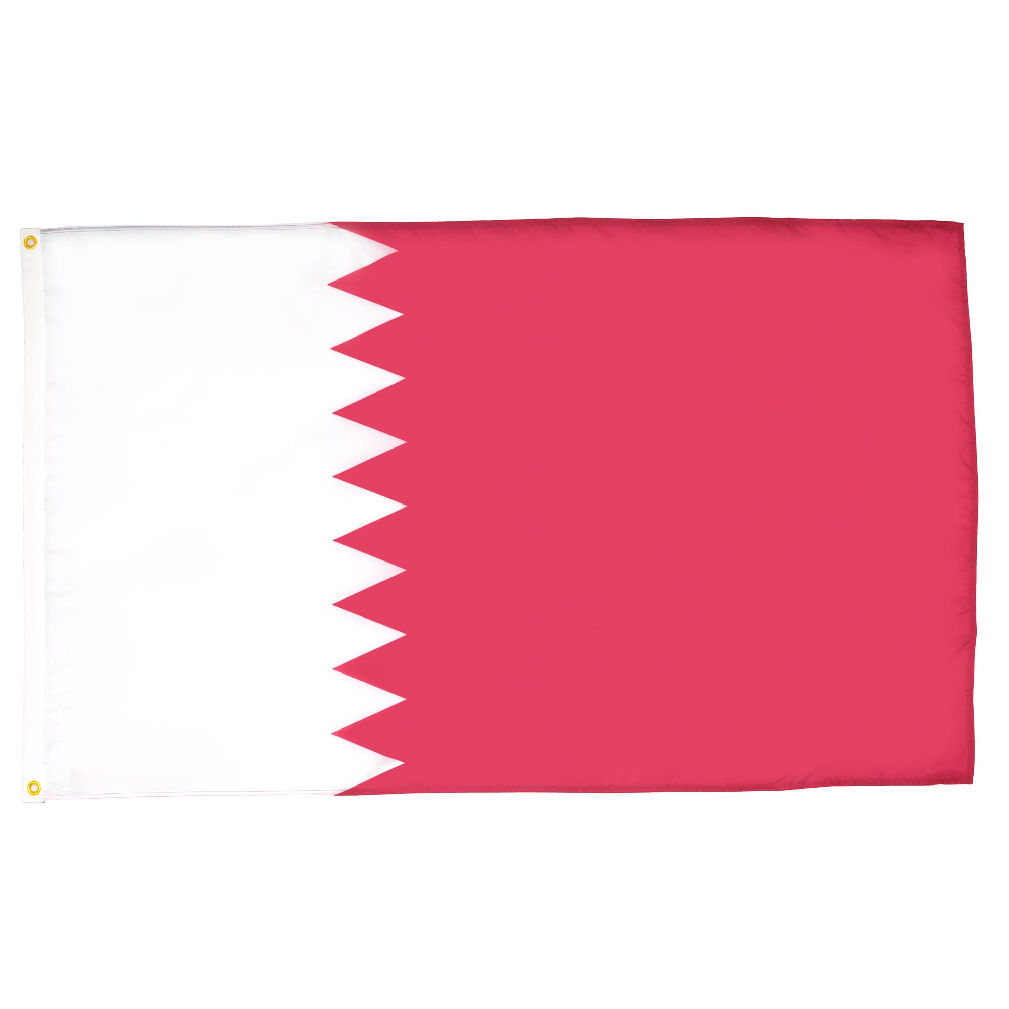 AZ FLAG - Bahrain Flag - 2x3 Ft - 100D Polyester Bahrain Banner with Two Metal Grommets - Fade Resistant - Vivid Colors - 2' x 3' Feet - 90x60 Cm — image 1