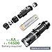 Flashlights, Hausbell 7W Mini LED Flashlight with Magnet Base (2pack)