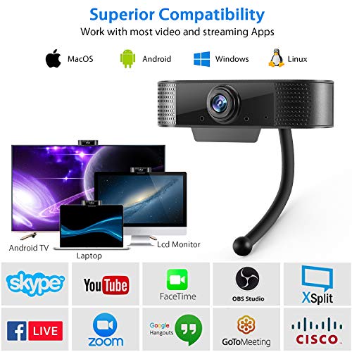 1080P-Webcam-with-Microphone-for-Desktop-Full-HD-Webcam-for-PC-LaptopNoise-Reduction-USB-Web-Camera-for-Online-Class-Zoom-Meeting-YouTube-Skype-FaceTime-HangoutsPlug-and-Play-Black-2021