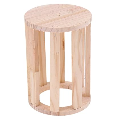 Flameer Natural Wooden Hay Feeder Hay Rabbit Feeder Pet Cage