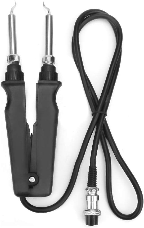 Soldering Iron Tweezers, 60W 220V Soldering Station, SMD Rework Station, Desoldering Soldering Tweezer Iron