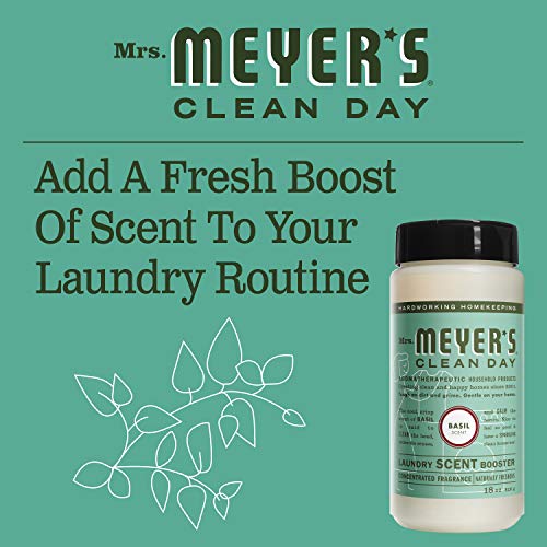 Mrs. Meyer's Laundry Scent Booster, Pair with Liquid Laundry Detergent