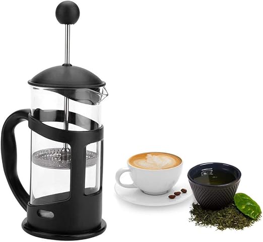 Tipo de Prensa Portátil Taza de Cafetera Cafetera Tetera para Uso en el  Exterior de la Oficina Cafetera de Taza Manual Servicio de té y café Hogar  y cocina futakuchi-hakata.com