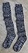 Lucky Love Womens Boot Socks, Knee High Multi-Color in Single Pack (Black)