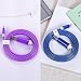 Phone Charger Cable, Bambud 2 Packs 3 ft Flowing LED Light Up USB Sync Charging Cable Cord Compatible Phone Xs Max XR X 8 7 Plus 6s 6s Plus 6 6 Plus 5s 5c 5 Pad (P & B)