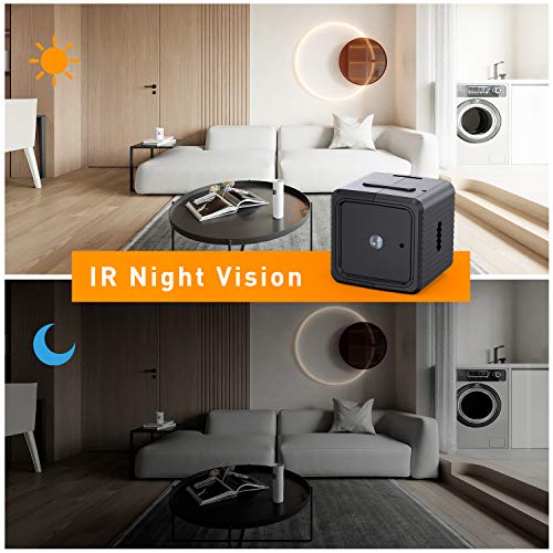 Spy Camera 1080P Mini Hidden Camera Night Vision Motion Detection Small