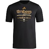 Adidas Mens Portland Timbers Vintage World Pre-Game Short Sleeve T-Shirt