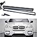 RioRand 2 Pcs 6W 6000K Waterproof Aluminum High Power Xenon Slim LED Light Daytime Running Light SUV Sedan Coupe Vehicle Lamp (Red)