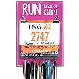 RUN Like A Girl - Medal Bib Holder