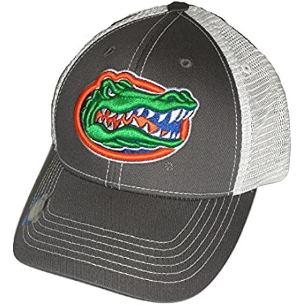 Florida Gators Adjustable Gray Cap Mesh Back Hat Clothing eBay