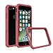 iPhone 7 Plus Case - RhinoShield [CrashGuard] Bumper [11 Ft Drop Tested] No Bulk [ShockProof Technology] Thin Lightweight Protection - Slim Rugged Cover - [Coral Pink]