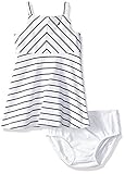 Nautica Baby Girls' Multi Directional Stripe Dress