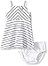 Nautica Baby Girls' Multi Directional Stripe Dress