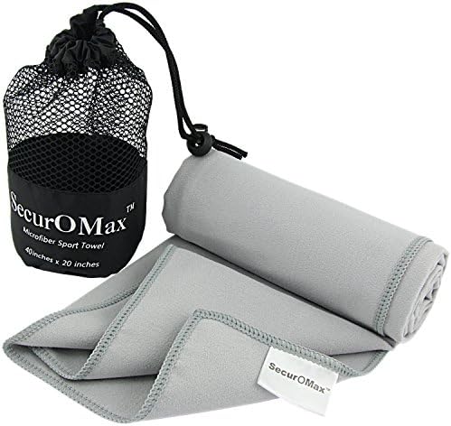 SECUROMAX Travel Towel 20 x 40 Inches