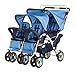 Child Craft Sport Multi-Child Quad Stroller, Regatta Blue