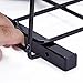 ProAid Desktop Organizer, Steel Wire Office File Holder Rack, Black