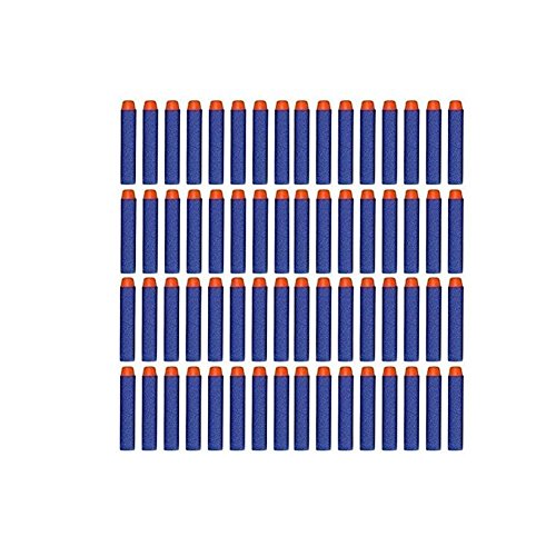 SUNLIGHT Lot 300pcs 7.2cm Foam Darts for Nerf N-strike Elite Series Blasters Kid Toy Gun Blue