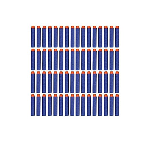 SUNLIGHT Lot 300pcs 7.2cm Foam Darts for Nerf N-strike Elite Series Blasters Kid Toy Gun Blue