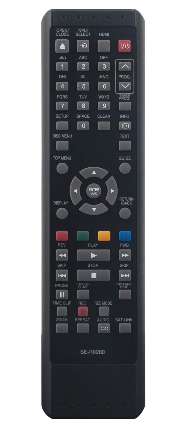 ALLIMITY SE-R0280 Remote Control Replace for Toshiba DVD Video Player D-R17DT D-R17DTKB