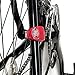 Bicycle LED Lights by Shining Buddy. Front & Rear Safety Set. White Headlight and Red Taillight. High Beam-Flashing-Blinking. Water Resistant, Batteries Included!