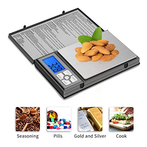 KUBEI Accurate Jewelry Scale Weigh Gram Scales Digital Multifunction