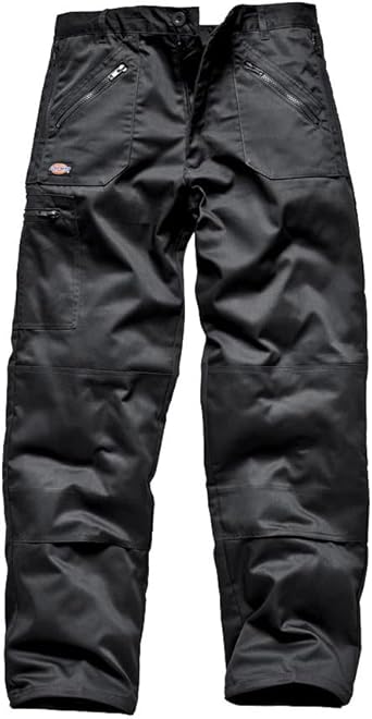 black utility trousers
