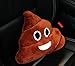 JOYIN 3 Pack of 32cm 13 Inches Emoji Smiley Emotion Cushion Stuffed Plush Pillow Including 1 Poop Face, 1 Heart Eye and 1 Devil Face (3 Pack).